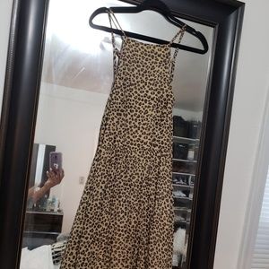 Leopard print dress